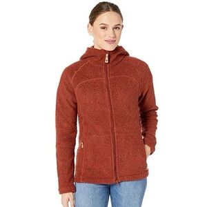 Fjallraven Kaitum Fleece Hoodie in Autumn Leaf